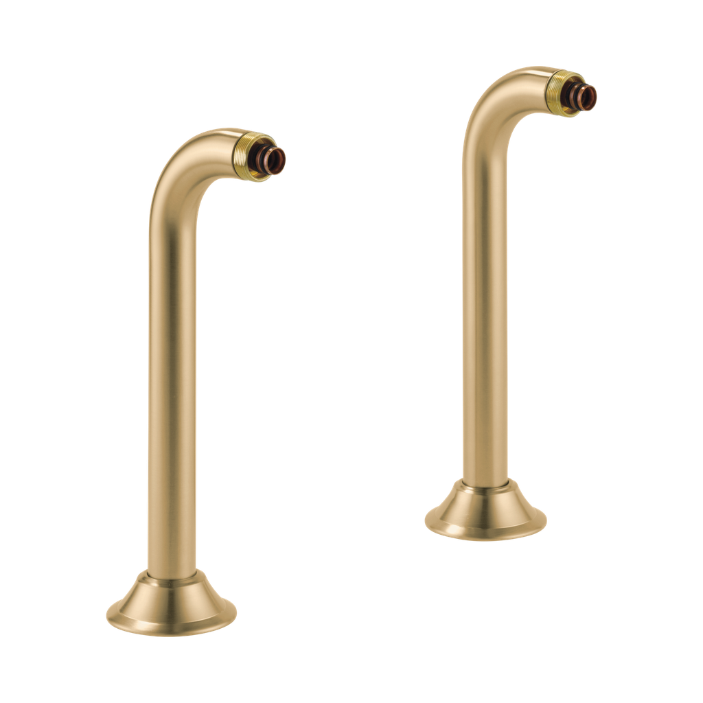 Brizo RP73765GL Deck Mount Tub Filler Risers Brilliance Luxe Gold