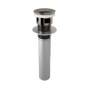 Brizo RP81628BNX Push Pop-Up Drain With Overflow Brilliance Black Onyx