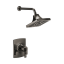 Brizo T60206-BNXLHP Kintsu Thermostatic Shower Only Trim Less Handles Brilliance Black Onyx