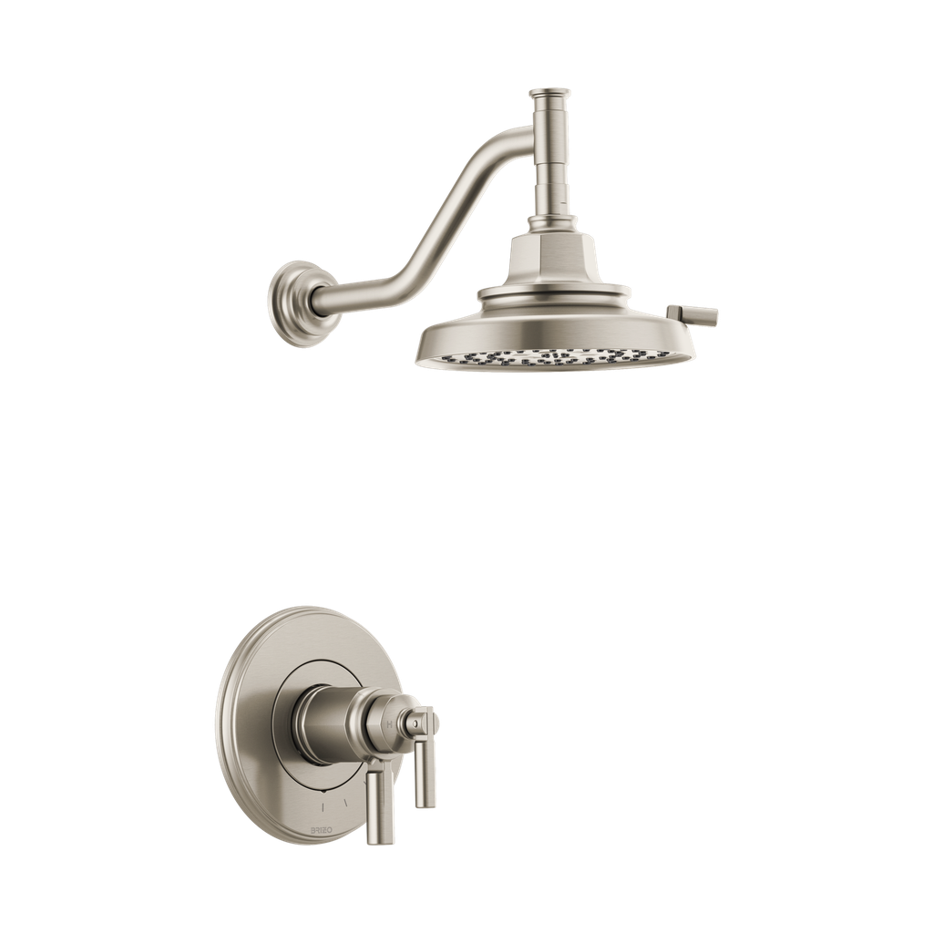 Brizo T60276-NK Invari Tempassure Thermostatic Shower Only Trim Brilliance Luxe Nickel
