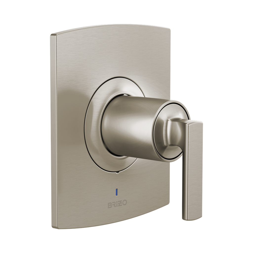Brizo T60P006-NKLHP Allaria Pressure Balance Valve Only Trim Brilliance Luxe Nickel