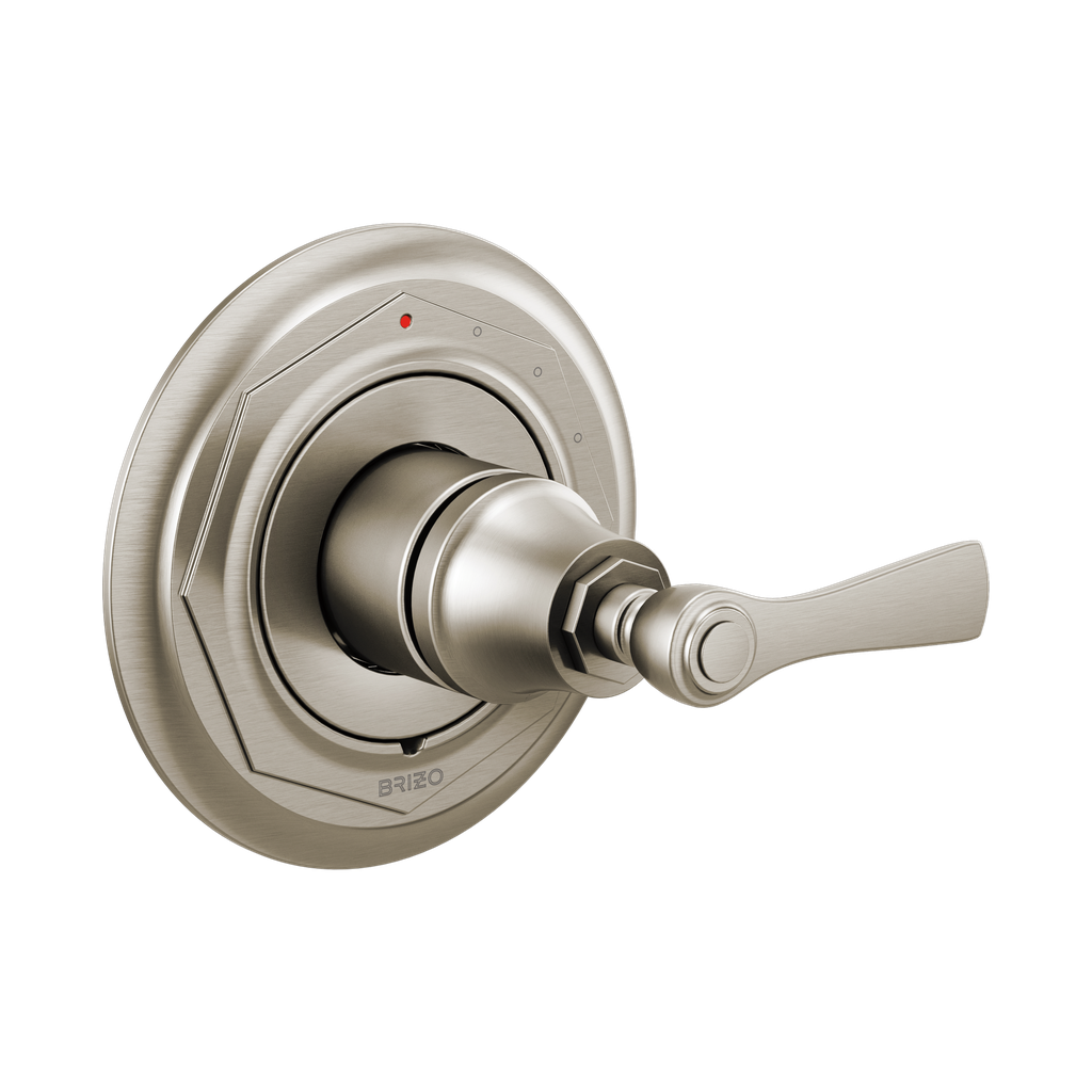 Brizo T60P060-NK Rook Pressure Balance Valve Only Trim Brilliance Luxe Nickel