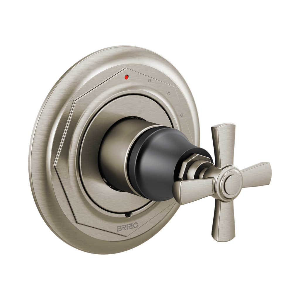 Brizo T60P061-NKBL Rook Pressure Balance Valve Only Trim Matte Black Brilliance Luxe Nickel