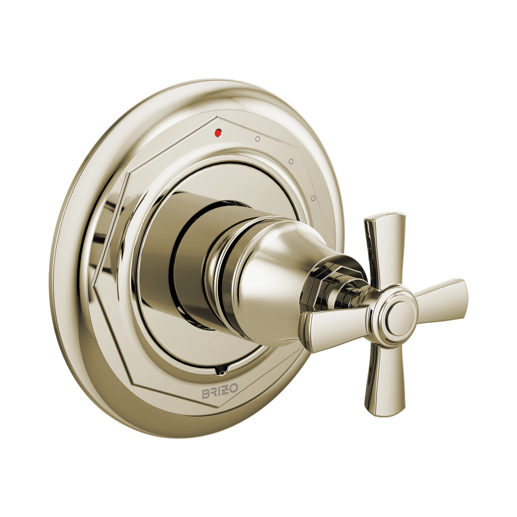 Brizo T60P061-PN Rook Pressure Balance Valve Only Trim Brilliance Polished Nickel