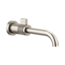 Brizo T65735LF-NK-ECO Litze Single Handle Wall Mount Lavatory Faucet Brilliance Luxe Nickel