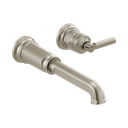 Brizo T65776LF-NKLHP-ECO Invari Wall Mount Lavatory Faucet Less Handle Brilliance Luxe Nickel