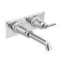 Brizo T65776LF-PCLHP Invari Wall Mount Lavatory Faucet Less Handle Polished Chrome