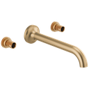 Brizo T65875LF-GLLHP Odin Wall Mount Lavatory Less Handles Brilliance Luxe Gold