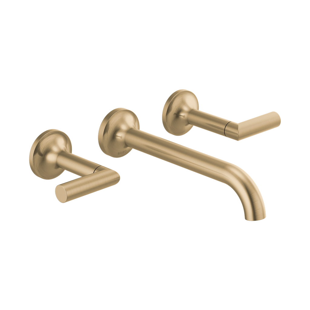 Brizo T65875LF-GLLHP-ECO Odin Wall Mount Lavatory Brilliance Luxe Gold