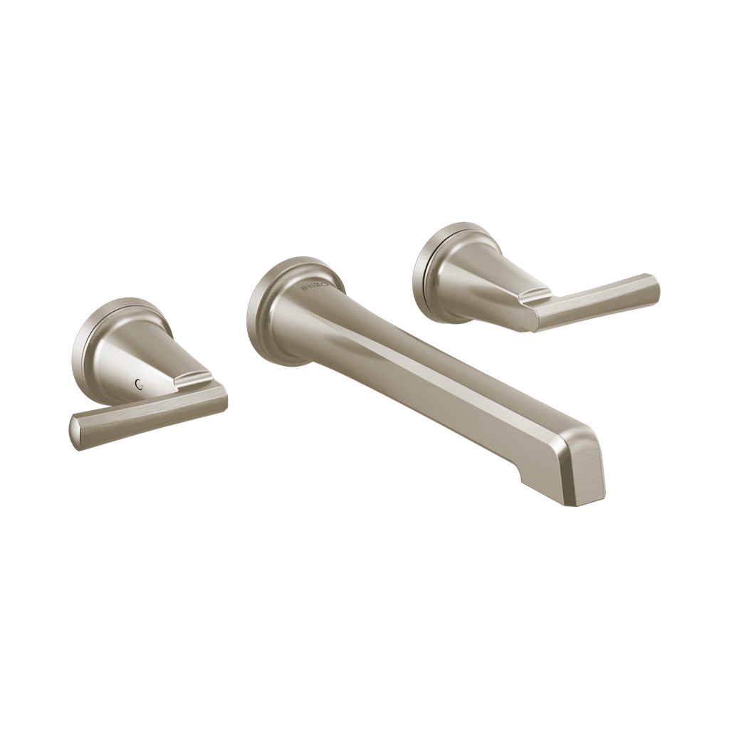 Brizo T65898LF-NKLHP-ECO Levoir Wall Mount Lavatory Faucet Less Handles Brilliance Luxe Nickel
