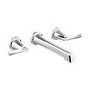 Brizo T65898LF-PCLHP-ECO Levoir Wall Mount Lavatory Faucet Less Handles Polished Chrome