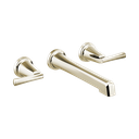 Brizo T65898LF-PNLHP-ECO Levoir Wall Mount Lavatory Faucet Less Handles Polished Chrome