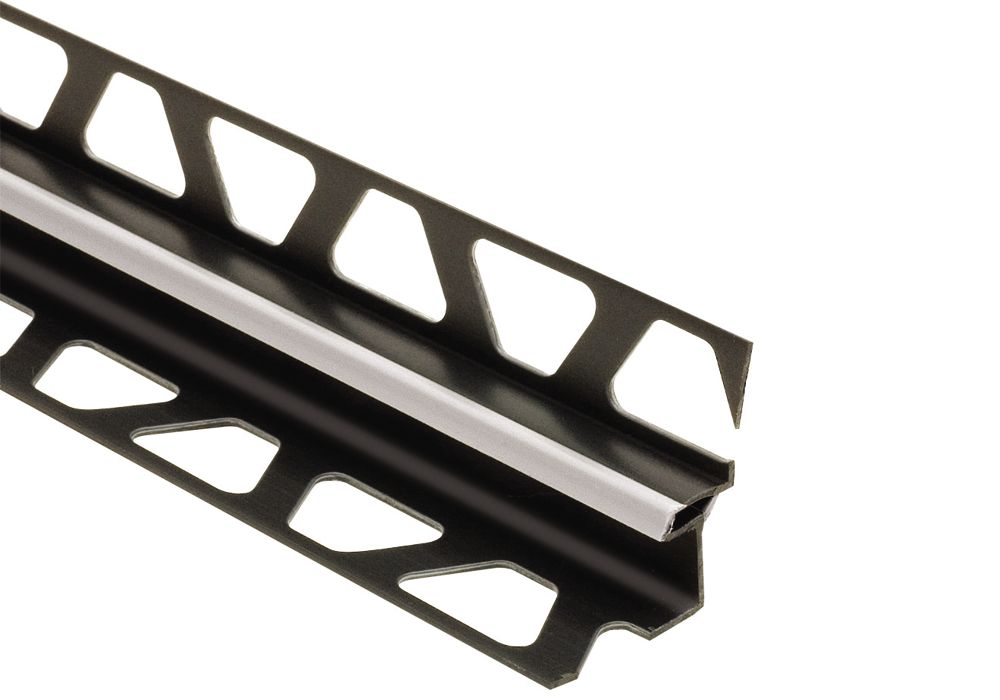 Schluter EKEU13/O12PG Dilex-Eke Corner Joint 33/64" X 1/2" Pvc Cla Grey