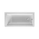 Duravit 700355 Architec Bathtub With Panel Height 19 1/4 White [60"x30"]; Drain Right