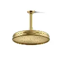 Kohler 13693-2MB Traditional 10" Single Function 2.5 GPM Showerhead Vibrant Brushed Modern Brass