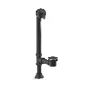 Kohler 7178-BL Iron Works Decorative 1-1/2" Pop-up Bath Drain Matte Black