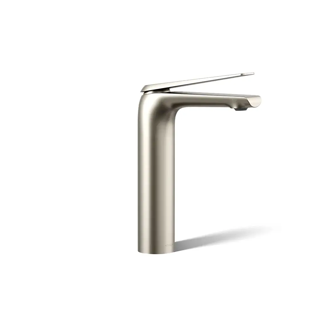 Kohler 97347-4K-BN Avid Tall Single Handle Bathroom Faucet Vibrant Brushed Nickel
