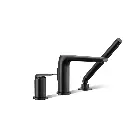 Kohler 97360-4-BL Avid Deck Mount Faucet With Handshower Matte Black