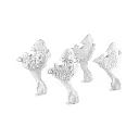 Kohler 1103-CP Iron Works Historic Ball And Claw Feet White