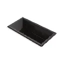 Kohler 1167-JH-7 Underscore 60" x 30" Drop-in Heated Whirlpool Bath Black