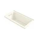 Kohler 1167-JLH-96 Underscore 60" x 30" Drop-in Heated Whirlpool Bath Left Drain Biscuit