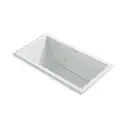 Kohler 1168-JH-95 Underscore 60" x 32" Drop-in Heated Whirlpool Bath Ice Grey