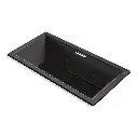 Kohler 1835-JH-7 Underscore 72" x 36" Drop-in Heated Whirlpool Bath Black