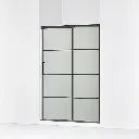 Kohler 707607-6G80-BL Elate 70" Sliding Glass Shower Door Matte Black