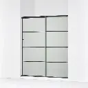 Kohler 707608-6G80-BL Elate 70" Sliding Glass Shower Door Matte Black