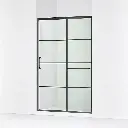 Kohler 707613-8G79-BL Elate 75" Sliding Glass Shower Door Matte Black