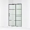 Kohler 707614-8G79-BL Elate 75" Sliding Glass Shower Door Matte Black