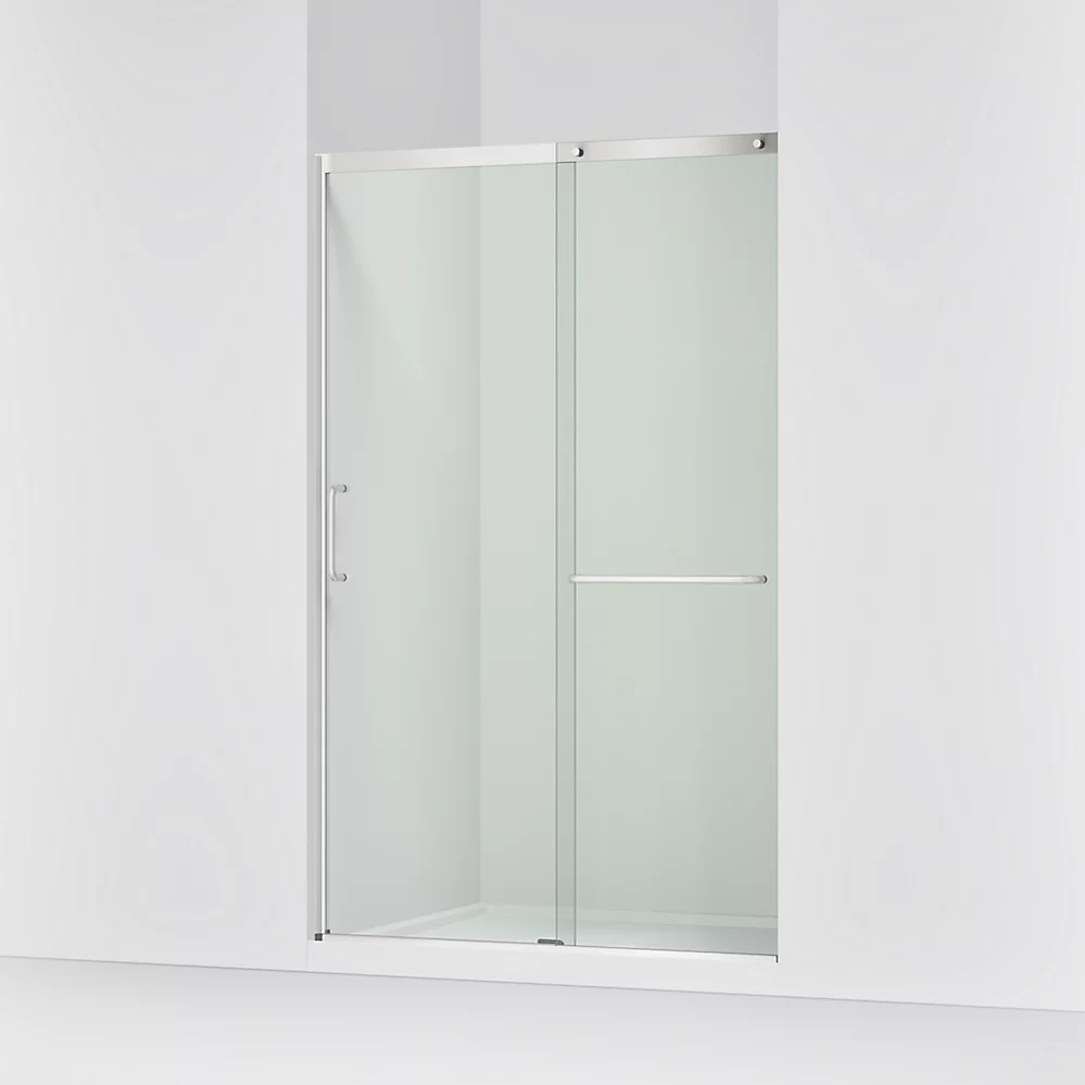Kohler 707614-8L-SH Elate 5/16 75 1/2 X 53 5/8 Sliding Shower Door Bright Silver
