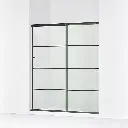 Kohler 707615-8G79-BL Elate 75" Sliding Glass Shower Door Matte Black