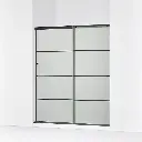 Kohler 707615-8G80-BL Elate 75" Sliding Glass Shower Door Matte Black