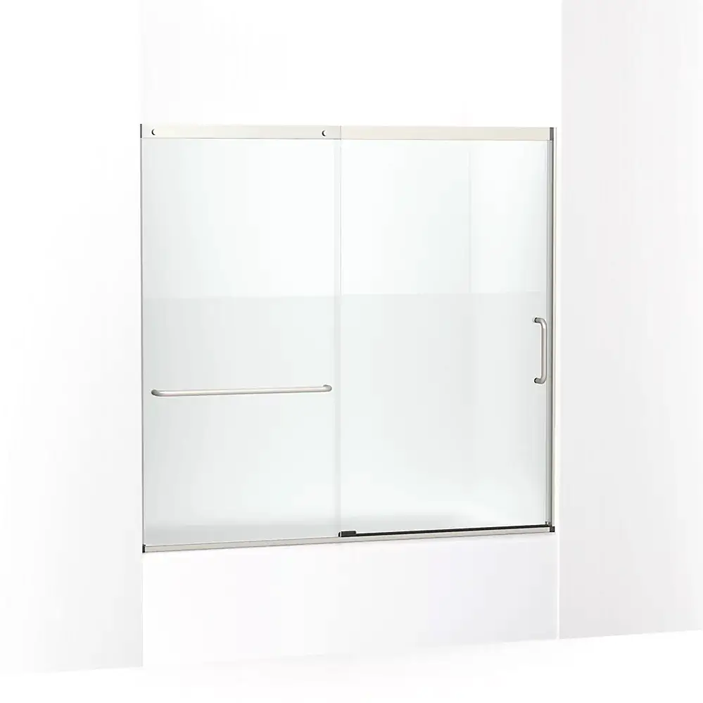 Kohler 707618-8G81-MX Elate 56" Sliding Glass Shower Door Matte Nickel