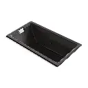 Kohler 856-JH-7 Tea-For-Two 66" x 36" Drop-in Undermount Whirlpool Bath Black