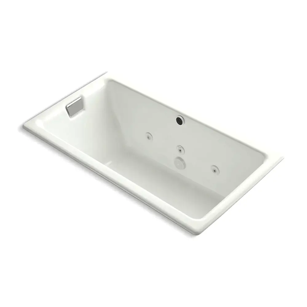 Kohler 856-JHE-NY Tea-For-Two 66" x 36" Drop-in Undermount Whirlpool Bath Dune
