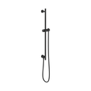 Brizo 74792-BL Essential Shower Series Linear Round Slide Bar With Hose Matte Black
