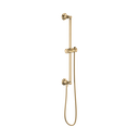 Brizo 74795-GL Essential Shower Series Classic Round Slide Bar With Hose Brilliance Luxe Gold