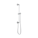 Brizo 74795-PC Essential Shower Series Classic Round Slide Bar With Hose Polished Chrome