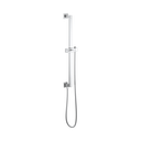 Brizo 74799-PC Essential Shower Series Linear Square Slide Bar With Hose Polished Chrome