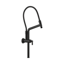 Brizo 81376-BL Essential Shower Series Classic Slide Bar Shower Arm And Flange Matte Black
