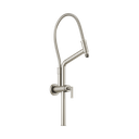 Brizo 81892-NK Essential 10 7/16" Linear Round Slide Bar Shower Arm And Flange Brilliance Luxe Nickel