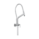Brizo 81892-PC Essential 10 7/16" Linear Round Slide Bar Shower Arm And Flange Polished Chrome
