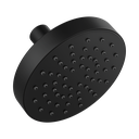 Brizo 82392-BL-2.5 Essential 5" Linear Round Wall Mount 2.5 GPM Shower Head Matte Black