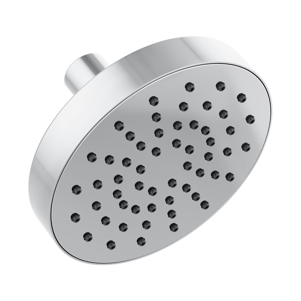 Brizo 82392-PC-2.5 Essential 5" Linear Round Wall Mount 2.5 GPM Shower Head Polished Chrome