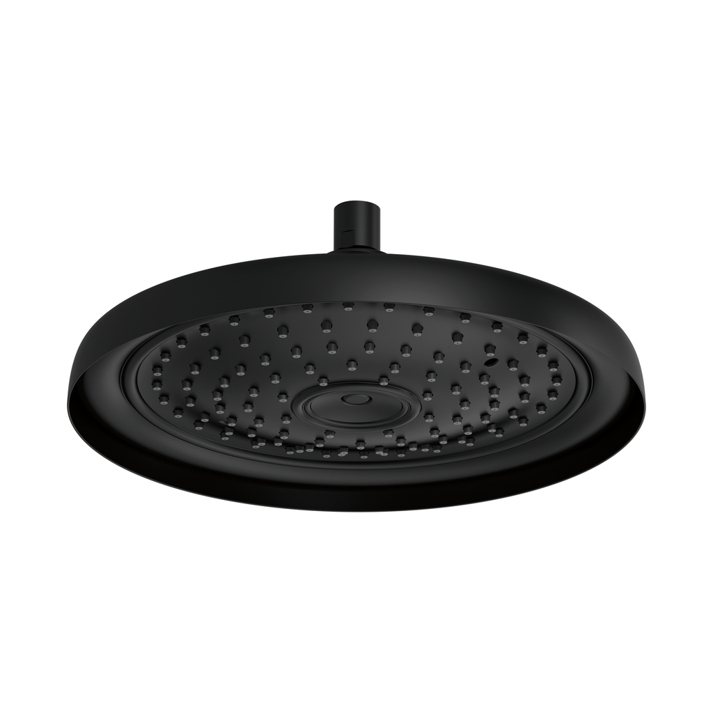 Brizo 83310-BL-2.5 Essential 11" Classic Round Raincan 2.5 GPM Shower Head Matte Black