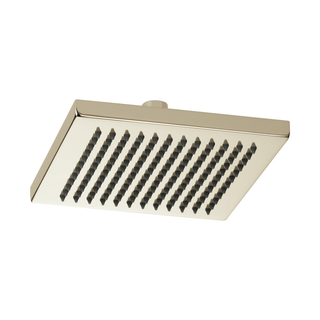 Brizo 83341-PN-2.5 Essential 8" Linear Square Raincan 2.5 GPM Shower Head Brilliance Polished Nickel