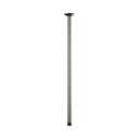 Brizo 83992-24-BNX Essential 24" Ceiling Mount Shower Arm And Round Flange Brilliance Black Onyx