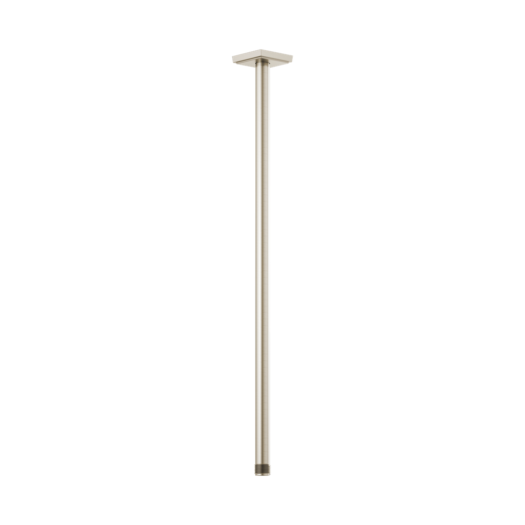 Brizo 83999-24-BN Essential 24" Ceiling Mount Shower Arm And Square Flange Brilliance Brushed Nickel